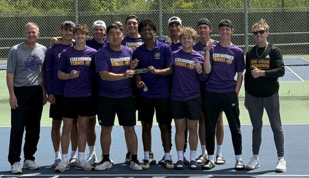 Congrats to Ike Tennis on their 5th straight conference title &amp; to our postseason honorees:
Tommy Heinrich: 1st Team AC
Aidan Metcalf: 1st Team AC
Zach Schrom: 1st Team AC
Vishal Luthra/Luke Yoon: 1st Team AC
Aryan Joshi/Ami Scott: 2nd Team AC
Dustin Kruse/Seth Olsen: 3rd Team AC