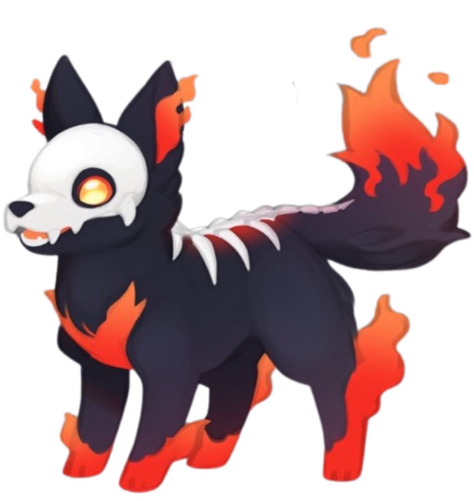my design vs my mascot
HELLHOUND PUPPY