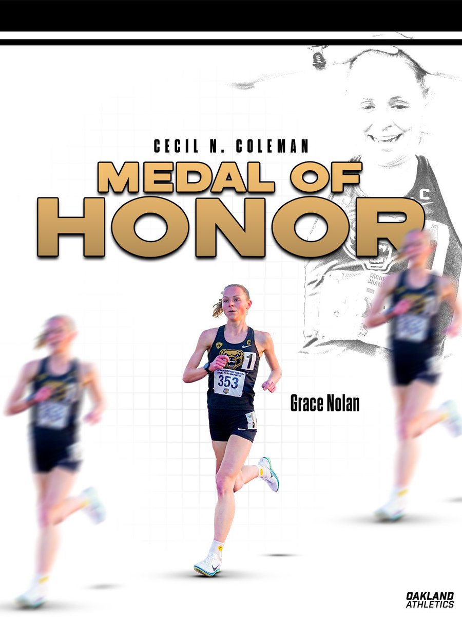Congrats Grace on being named as the 2024-25 Cecil N. Coleman Medal of Honor Winner!

A high honor for an amazing student-athlete and even better person!