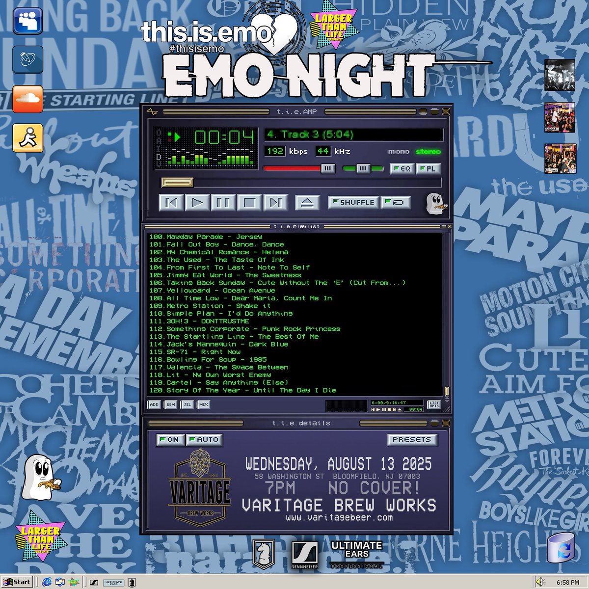 Bloomfield, NJ - <a href="/VaritageBeer/">Varitage Brew Works</a> 8.13.25!