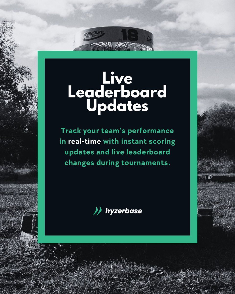 Take your fantasy disc golf league to the next level!

Download Here: hyzerbase.com

#discgolf #discgolfing #discgolfislife #pdga #discgolfnation