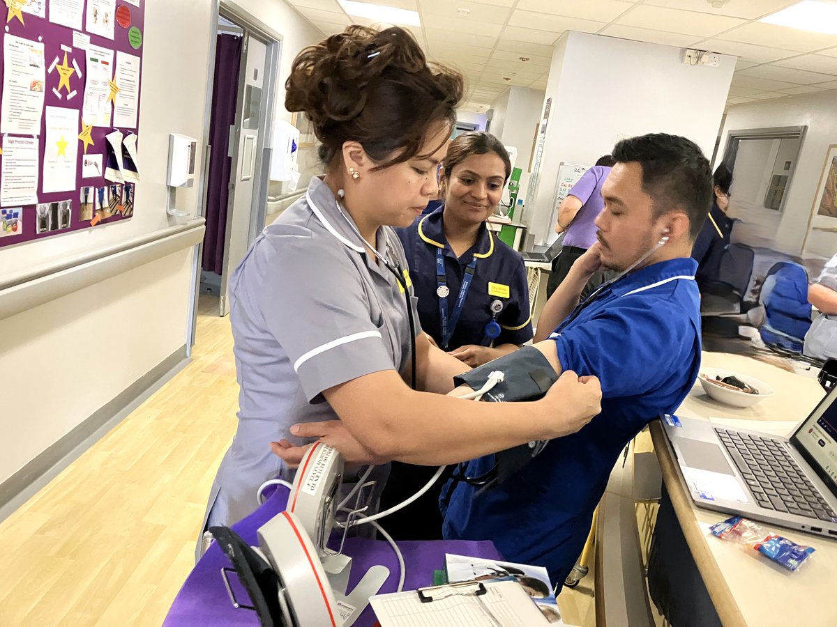 SFTclinicalskillsteam (@sftclinicalski1) on Twitter photo Manual BP and new catheter bundle training on Kingston wing and Ward 7A at YDH today..
A huge thank you to all of our wonderful staff. 😍
Thank you Lisa J & Jaemie C., for your support.
<a href="/SomersetFT/">Somerset NHS Foundation Trust</a> <a href="/KatyHow97717841/">Katy Howe</a> <a href="/Liz_Berry_1/">Liz Berry</a> <a href="/redwood_vanessa/">Vanessa Redwood</a> Manual BP and new catheter bundle training on Kingston wing and Ward 7A at YDH today..
A huge thank you to all of our wonderful staff. 😍
Thank you Lisa J & Jaemie C., for your support.
<a href="/SomersetFT/">Somerset NHS Foundation Trust</a> <a href="/KatyHow97717841/">Katy Howe</a> <a href="/Liz_Berry_1/">Liz Berry</a> <a href="/redwood_vanessa/">Vanessa Redwood</a>