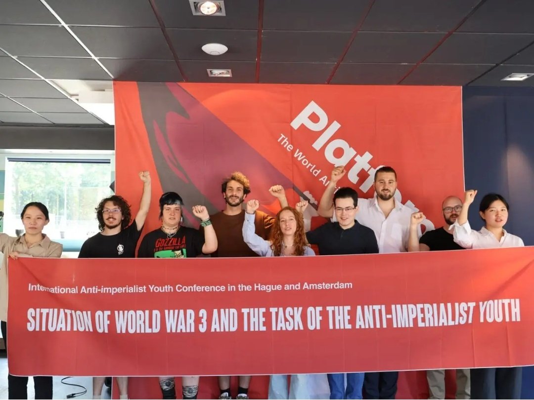 🌎2025 yılında Lahey'de yapılacak NATO Zirvesi (bir emperyalist savaş planlama oturumu) öncesinde Dünya Anti Emperyalist Gençlik Platformu olarak düzenlenen konferanstan çıkan kararları sunuyoruz:

• Üçüncü dünya savaşını körükleyen ve “NATO’yu pasifikleştirme” planları yapan
