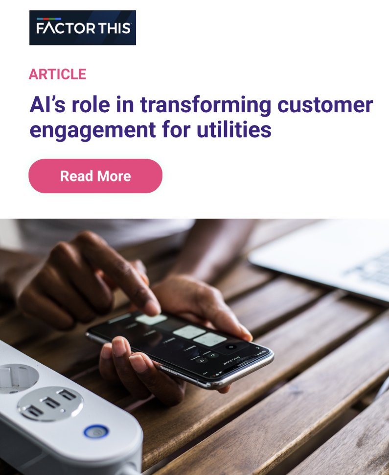 omilialtd's tweet image. AI is revolutionizing contact centers, especially for utility providers managing customer interactions during crises.

Read how AI is transforming customer engagement in our article in @FactorThisMedia.

omilia.com/ais-role-in-tr…

#ConversationalAI #CustomerServiceAutomation