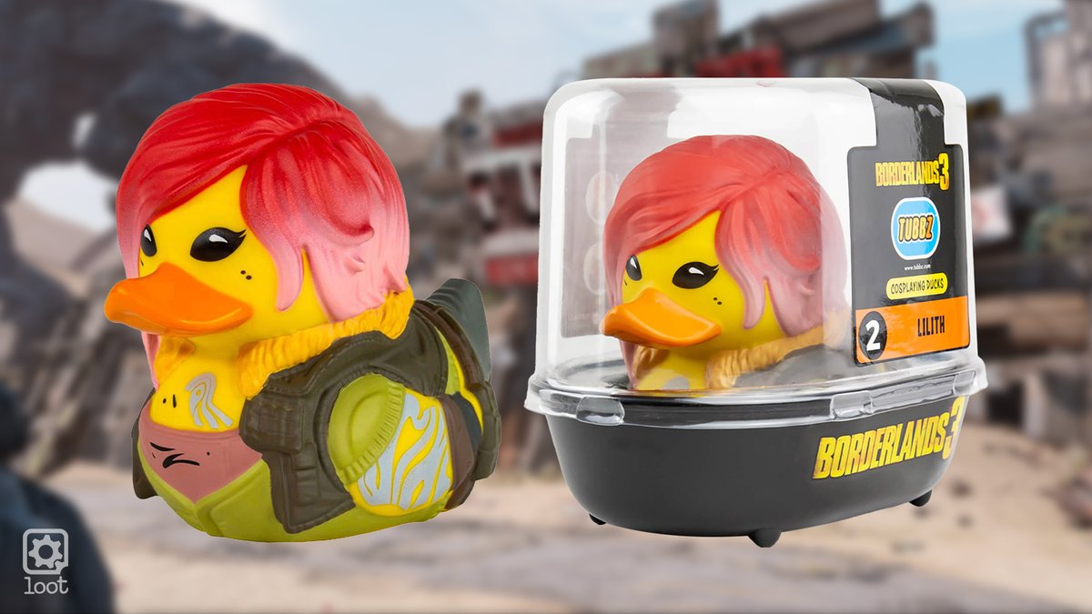 If Sirens were ducks, what would they look like? 🤬 good, that’s what. #Lilith #TUBBZ 

gearboxloot.com/products/borde…