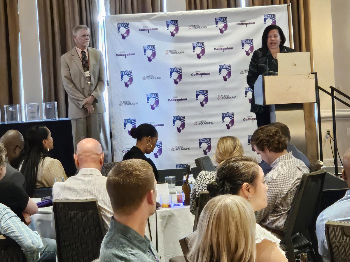 Congrats to John D. Fluke, PhD, on receiving the Mark Chaffin Outstanding Research Career Achievement Award from APSAC! This honor, presented at the Annual Colloquium in New Orleans, celebrates his decades of outstanding research &amp; dedication to addressing child maltreatment.