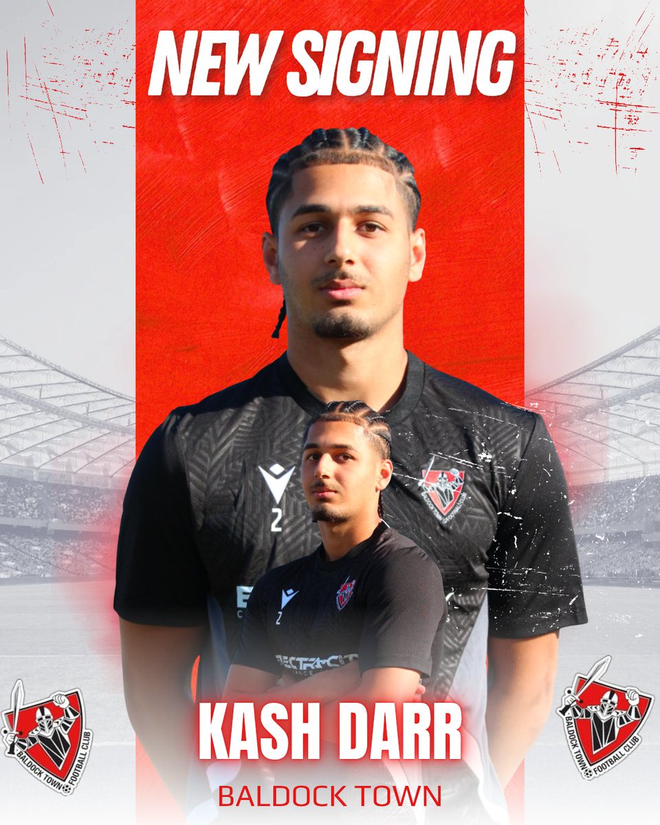 ✍️ SIGNED: KASH DARR

Say hello to Kash Darr — a young, exciting talent ready to make his mark at Baldock Town 🔴⚽

Full of confidence, flair and energy, Kash adds a new spark to the squad for 2025/26.

One to watch 
#BaldockTown #NewSigning #UpTheBaldock #YoungTalent
<a href="/KashDarr/">Kashif Darr</a>