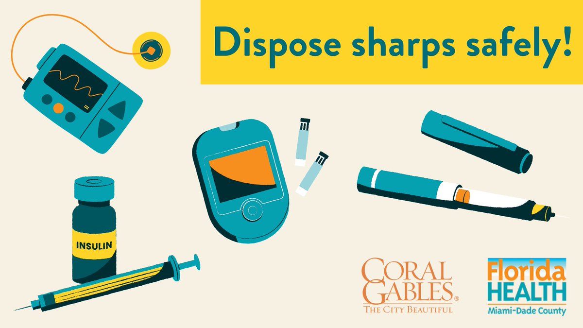 Needles, syringes, and other sharps should never be placed in household trash or recycling bins due to the risk of injury and contamination. Disposing of needles improperly can lead to serious health hazards for sanitation personnel who may come into contact with the trash.
