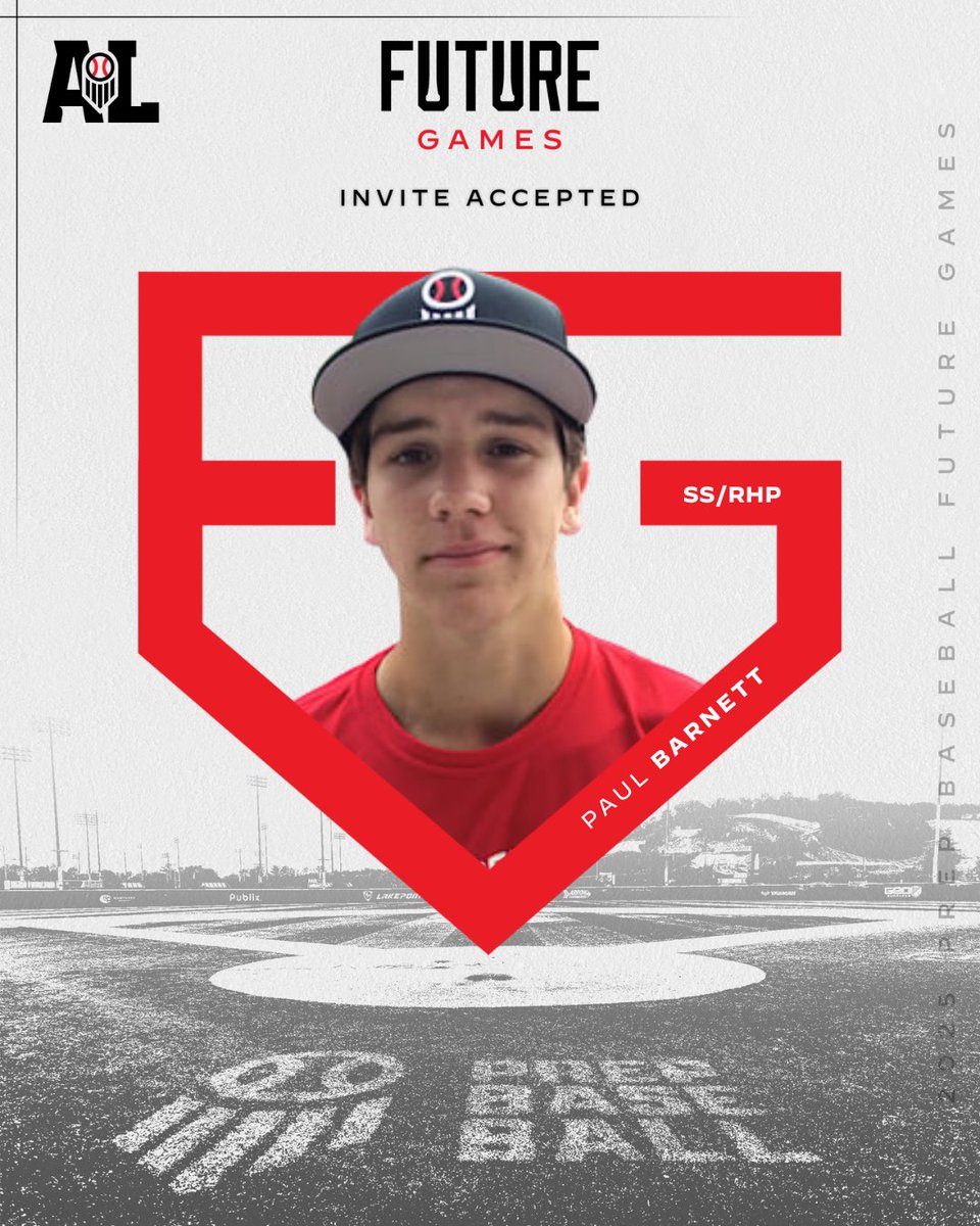 Prep Baseball Alabama (@prepbaseballal) on Twitter photo ๐๐๐ฅ๐๐จ๐ฆ๐ ๐ญ๐จ #๐๐๐๐ฆ๐๐ฅ๐๐๐๐ฆ๐, ๐๐๐ฎ๐ฅ ๐๐๐ซ๐ง๐๐ญ๐ญ! ๐คฉ
SS/RHP Paul Barnett (@PaulWBarnett, 2027) has officially accepted his invitation to represent Team Alabama at the 2025 @PrepBaseball Future Games!
The <a href="/MB_Baseball/">MB_Baseball</a> product is ranked as the No. 2๏ธโฃ prospect ๐๐๐ฅ๐๐จ๐ฆ๐ ๐ญ๐จ #๐๐๐๐ฆ๐๐ฅ๐๐๐๐ฆ๐, ๐๐๐ฎ๐ฅ ๐๐๐ซ๐ง๐๐ญ๐ญ! ๐คฉ
SS/RHP Paul Barnett (@PaulWBarnett, 2027) has officially accepted his invitation to represent Team Alabama at the 2025 @PrepBaseball Future Games!
The <a href="/MB_Baseball/">MB_Baseball</a> product is ranked as the No. 2๏ธโฃ prospect