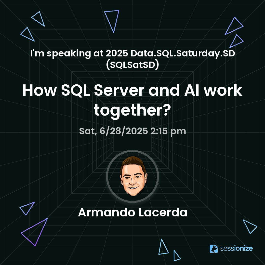 SQLSaturdaySD tweet media