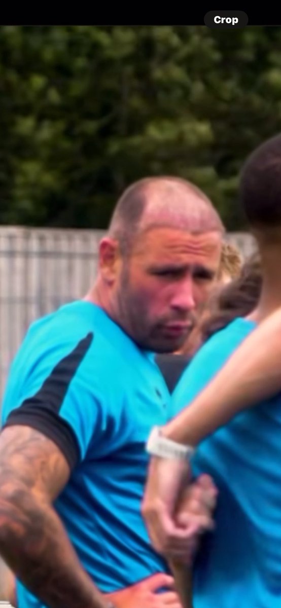 Cookie with the new hairline for the new season 🧱