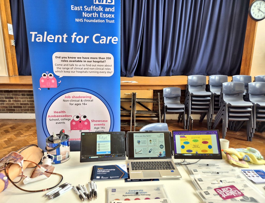 traceywhale's tweet image. Delighted to be at @aldevalley for their Parent career/information evening. Showcasing the fabulous opportunities @Team_ESNEFT for #NHSCareers #Apprenticeships #workexperience