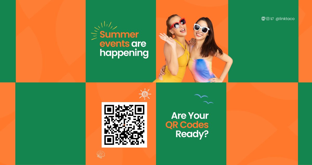 Summer = festivals, pop-ups, real estate tours, street teams. If you’re using printed materials, your QR codes better be working hard. ☀️

📈 Plan smarter. Print better→ linkta.co/lt-features