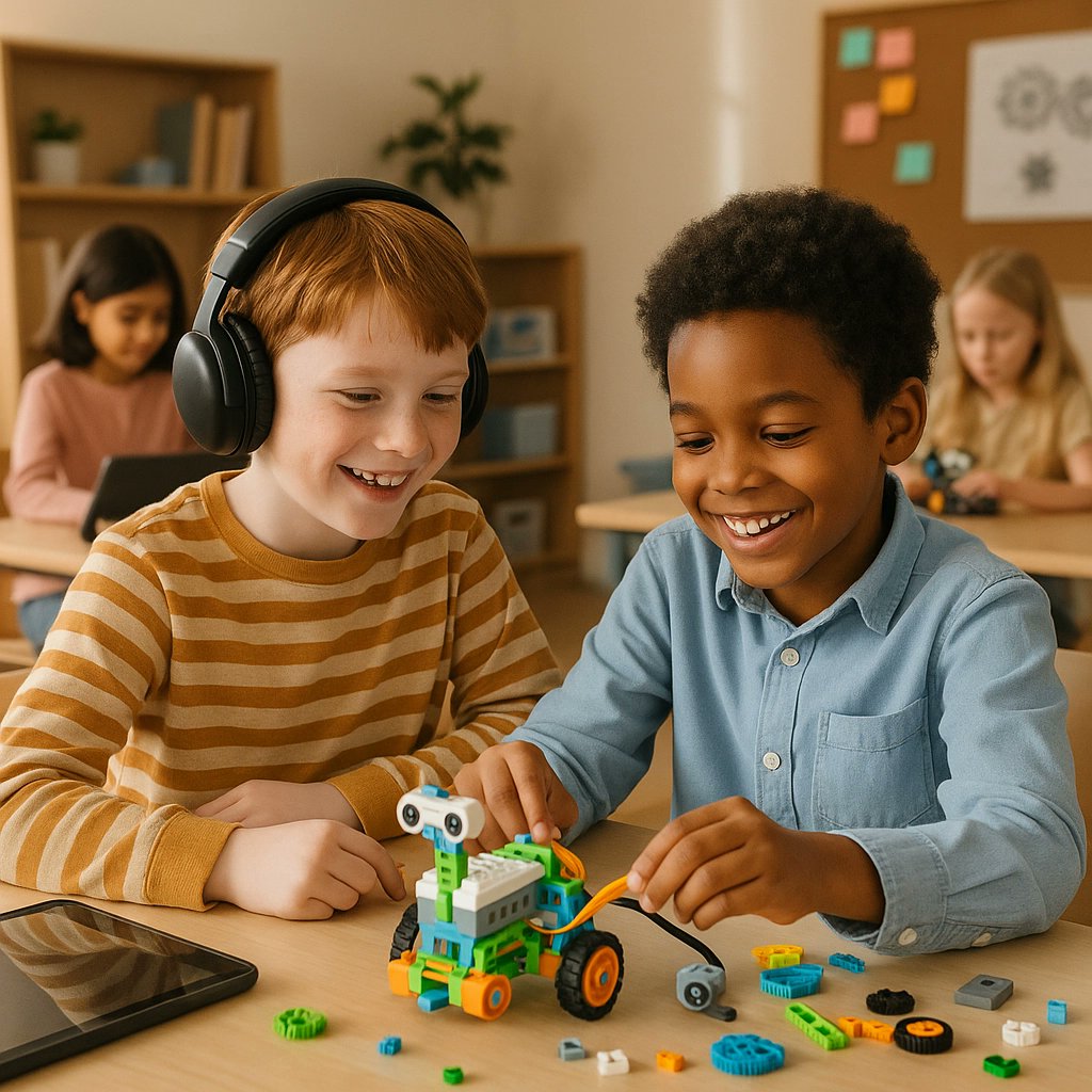 jefferydhughes's tweet image. STEM education helps neurodiverse kids build both tech AND social skills! At Skill Samurai, we create spaces where different minds connect through shared projects, building confidence in multiple ways.
DM for details or follow for more insights! #NeurodiversityMatters