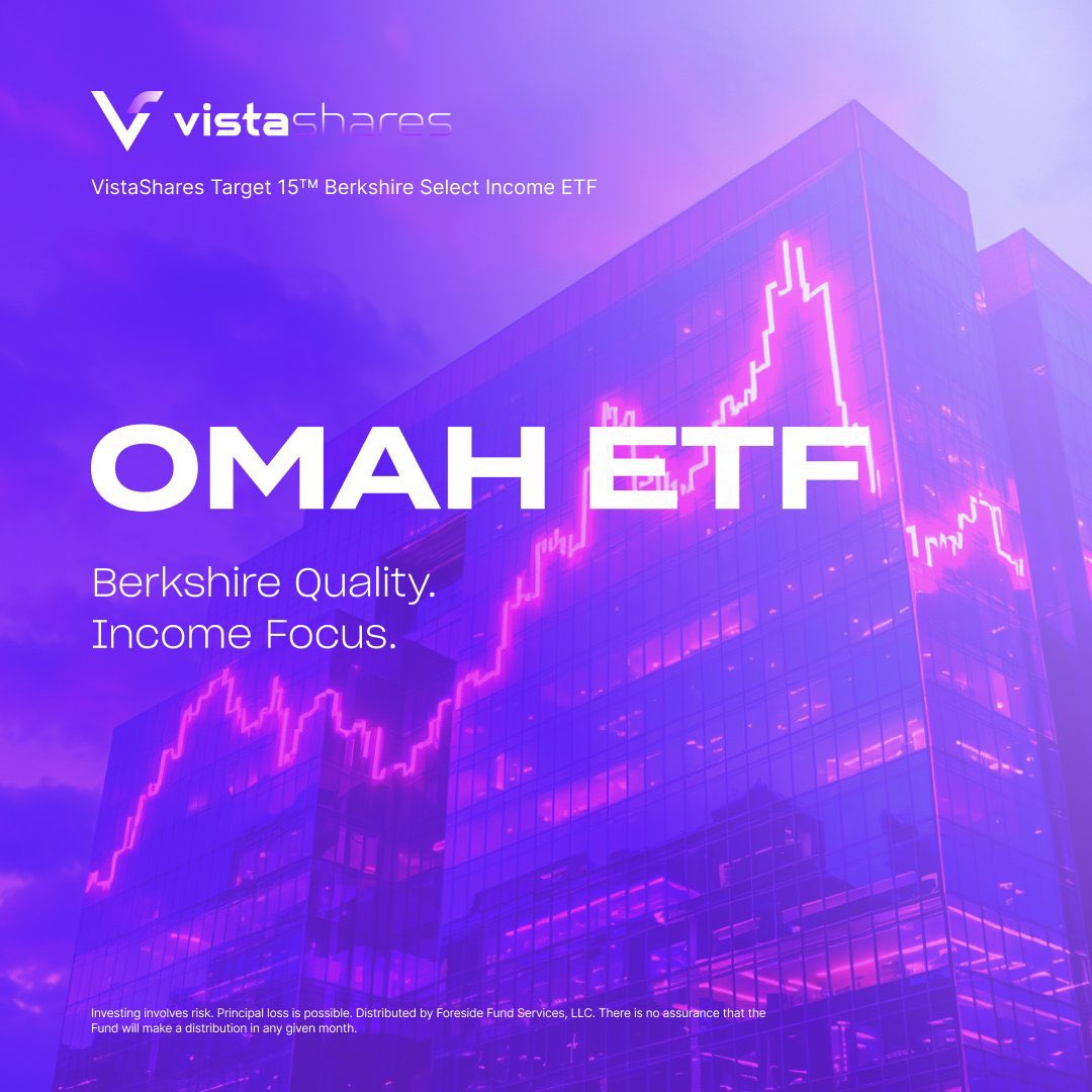 Buffett had a straightforward investing strategy: buy great companies, don't over pay, and let compounding do the heavy lifting

$OMAH channels that mindset into an actively managed ETF

Most ETFs follow the market...

$OMAH follows a philosophy

COMMUNICATED - DISCLAIMER