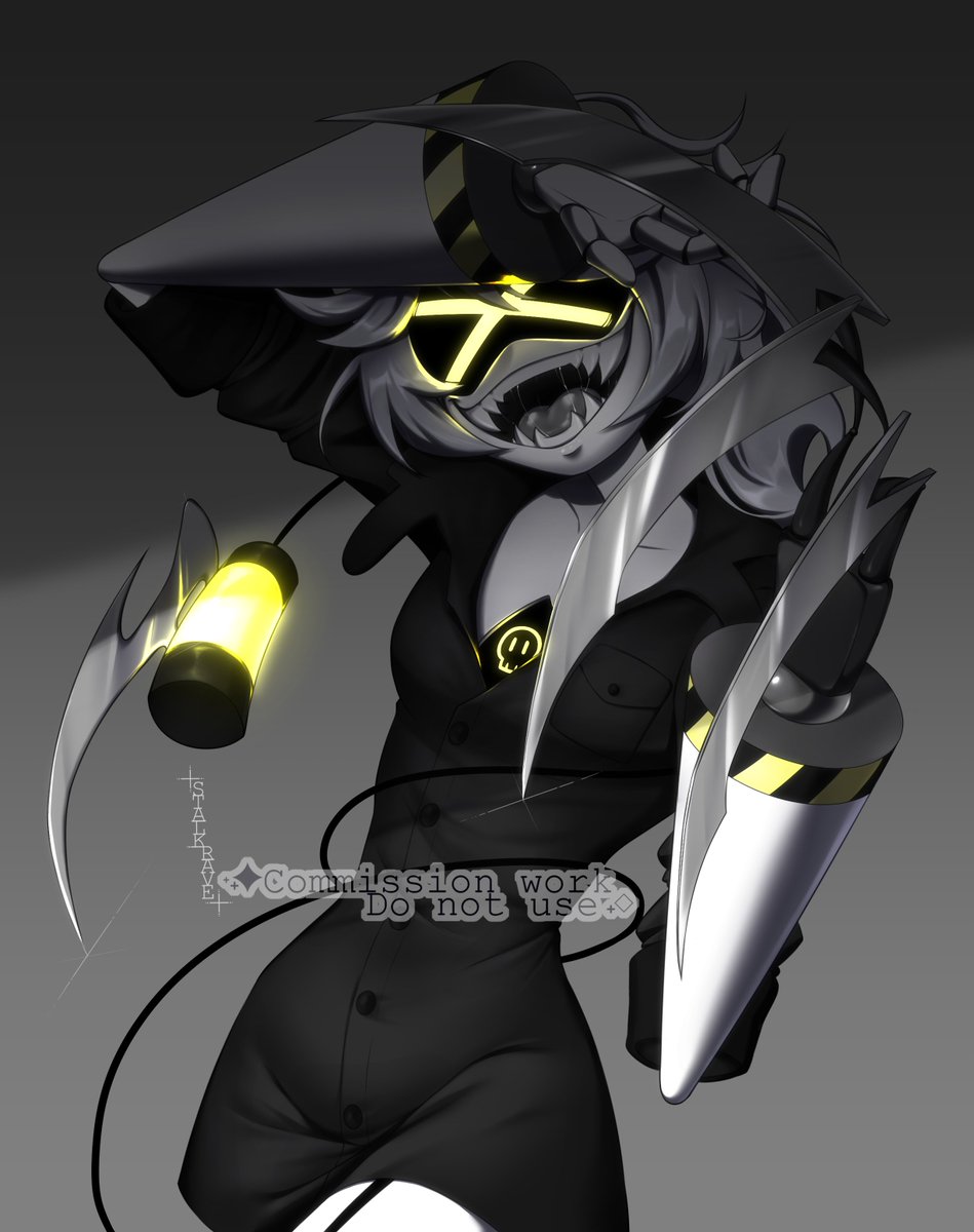 st_rave's tweet photo. ~˖⁺ Commission work for: @millionsrust 
#MurderDrones #MD #commissionart 🖊️ https://t.co/C9YWYKkw4Y