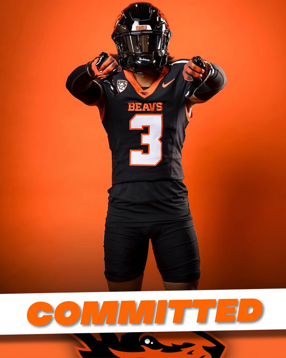 LINCOLN HORNETS FOOTBALL (@thehivefb) on Twitter photo Congrats to 26โ CB Cammeron Purnell (<a href="/CammPurnell3/">Cammeron โCammโ Purnell</a>) on committing to Oregon State University (<a href="/BeaverFootball/">Oregon State Football</a>)
#LincolnCertified ๐ #RepTheHive ๐ฆซ Congrats to 26โ CB Cammeron Purnell (<a href="/CammPurnell3/">Cammeron โCammโ Purnell</a>) on committing to Oregon State University (<a href="/BeaverFootball/">Oregon State Football</a>)
#LincolnCertified ๐ #RepTheHive ๐ฆซ