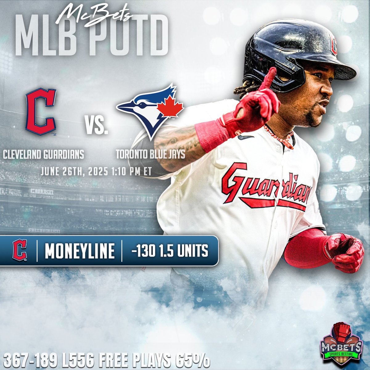 McBets (@mcbetss) on Twitter photo FREE #MLB BANGER ⚾️
150 LIKE/RTs = BONUS FREE PLAY🔨
87-41 our last 125 FREE plays (65%)
Sponsored by <a href="/DPBbetNV/">SPORTSBOOK & CASINO 🇺🇸</a> 🔥
LFG #GamblingX FREE #MLB BANGER ⚾️
150 LIKE/RTs = BONUS FREE PLAY🔨
87-41 our last 125 FREE plays (65%)
Sponsored by <a href="/DPBbetNV/">SPORTSBOOK & CASINO 🇺🇸</a> 🔥
LFG #GamblingX
