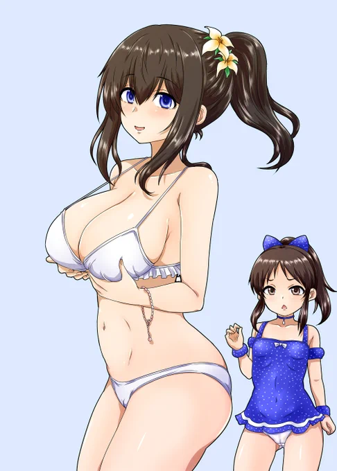文香「こうして持ち上げると隙間ができて少し涼しくなると愛梨さんに聞きまして」 ありす(これは…わかってやってますね…文香さんはふしだらな女になりたいんですか?)