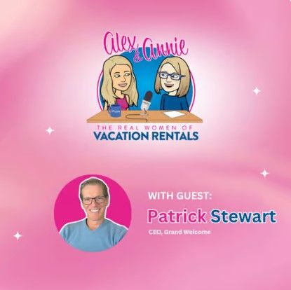 🌟 Alex &amp; Annie Vacation Rental Podcast just released an episode featuring our CEO, Patrick Stewart, "How Franchising Offers a Scalable Path to STR Success - with Patrick Stewart of Grand Welcome." 

Listen here: lnkd.in/erbGR3_F
