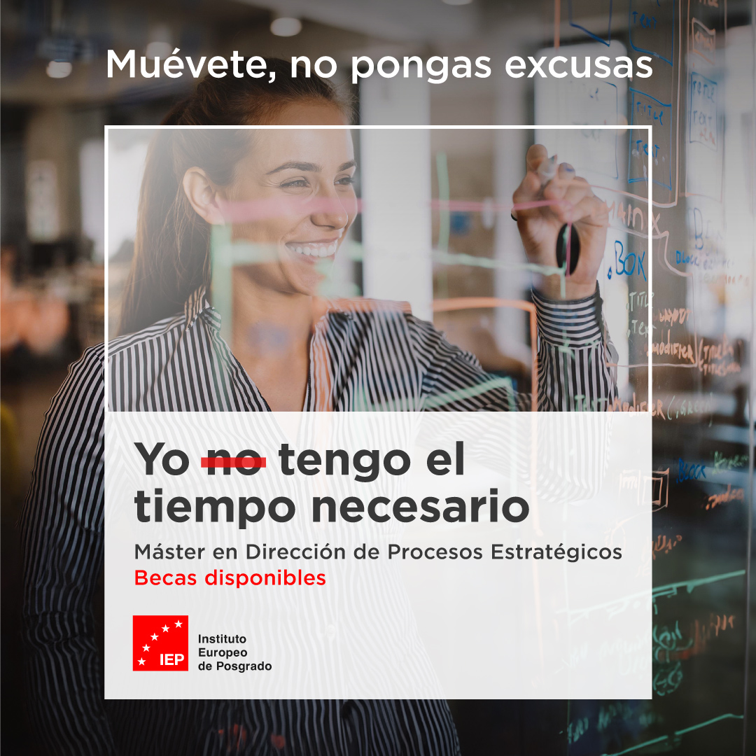 IEPosgrado's tweet image. ¿Quieres liderar la transformación de los procesos en tu empresa? 📈✨

Descubre nuestro Máster Online en Dirección de Procesos Estratégicos:

💻 Modalidad 100% online
📅 Próxima convocatoria: octubre 

tinyurl.com/3y5jy22k

#IEP #Dirección #Estrategia