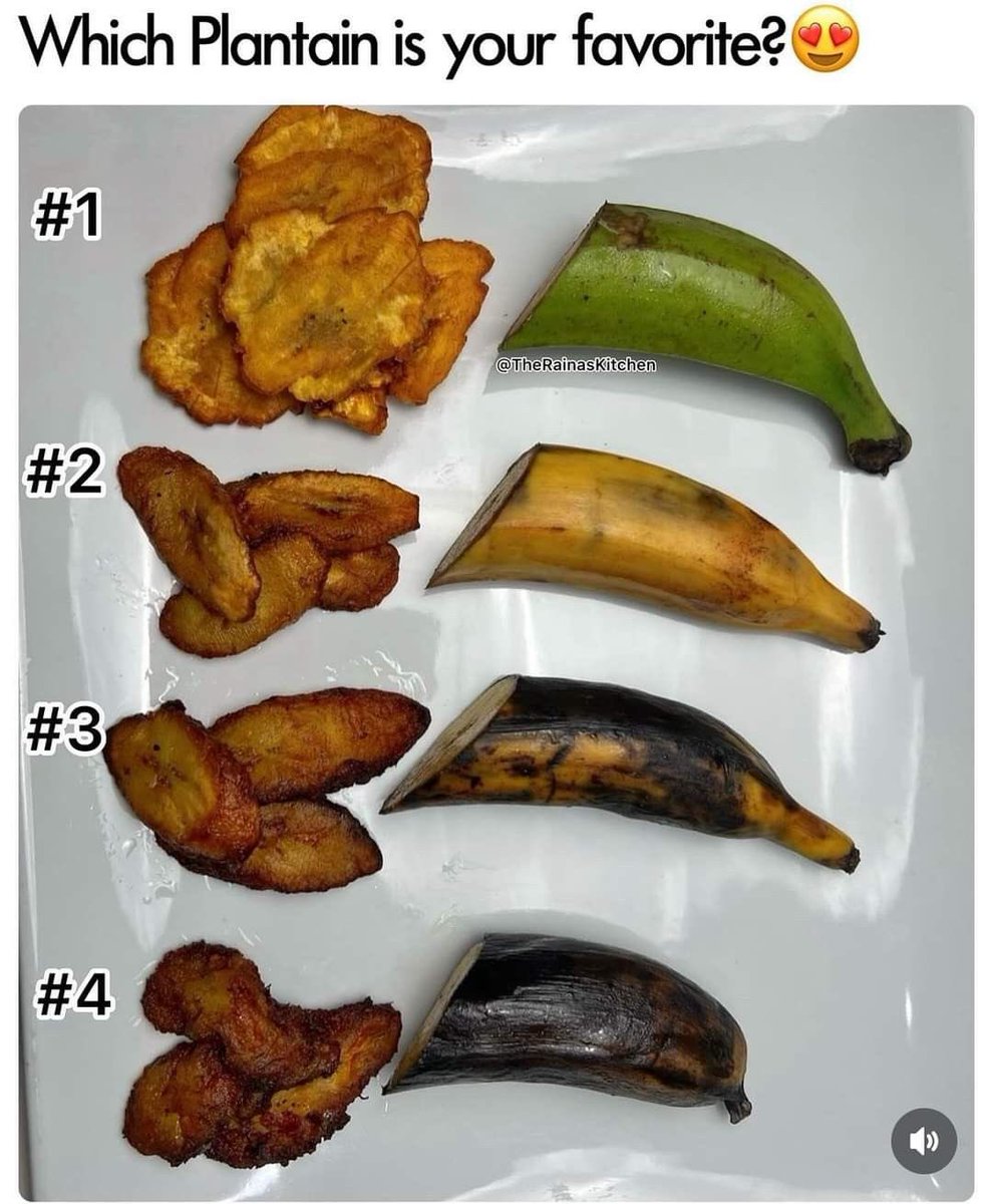 MyHeartcode's tweet image. How do you like your plantain?