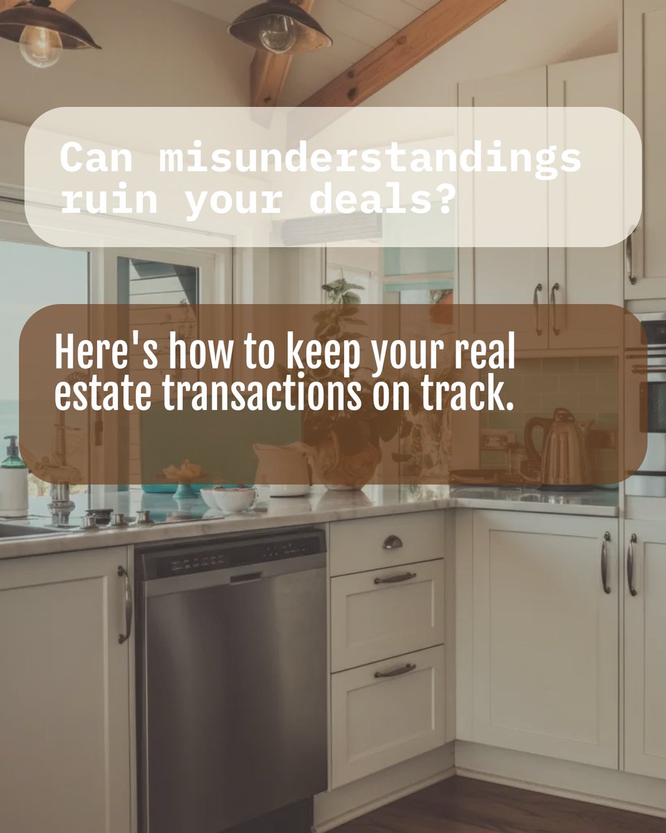 GetHomeWithJenn's tweet image. Misunderstandings can make or break deals. 📉 REALTORS: 💬 Stay calm, listen actively, and double-check those emails before hitting send! Clear communication = smoother transactions. What’s your toughest client story? Share below! 👇 #RealtorWisdom