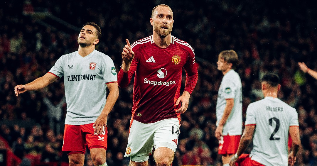 ManUtd's tweet photo. Three years as a Red, with many memories along the way 🫶🇩🇰 https://t.co/jbvhI58tQ8