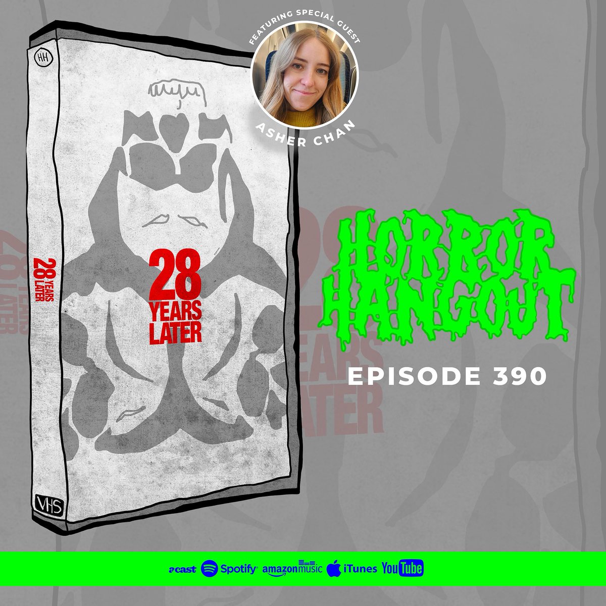 Horror Hangout Podcast (@horror_hangout_) on Twitter photo Time didn't heal anything.
This week on #HorrorHangout, <a href="/ben_errington/">Ben Errington</a> is joined by special guest Asher Chan to discuss #28YearsLater. <a href="/28YearsLaterMov/">28 Years Later Movie</a>
Listen on podcast feeds - horrorhangout.co.uk Time didn't heal anything.
This week on #HorrorHangout, <a href="/ben_errington/">Ben Errington</a> is joined by special guest Asher Chan to discuss #28YearsLater. <a href="/28YearsLaterMov/">28 Years Later Movie</a>
Listen on podcast feeds - horrorhangout.co.uk