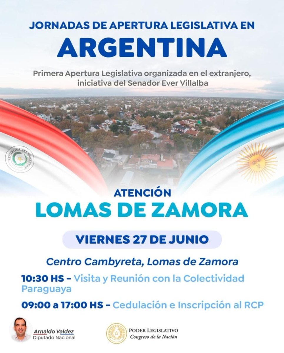 Arnaldo Valdez (@diputadovaldez) on Twitter photo 