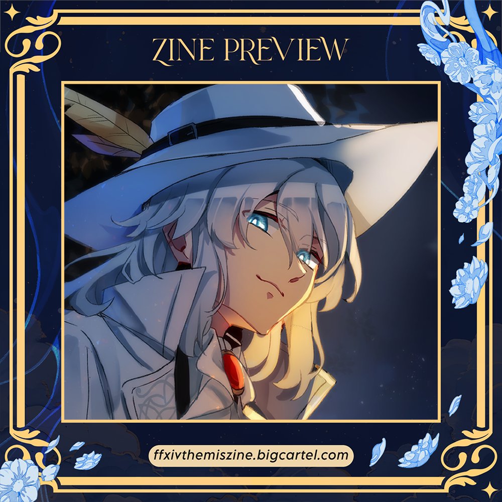 Shiro ❄️ (@shirohunter) on Twitter photo Preview of my work for <a href="/ffxivthemiszine/">FFXIV Themis Zine: The Seat of Sacrifice ⟡「星」に願いを</a> !💙💙
🗒️ Preorders are open June 22nd - July 27th!
🔗 ffxivthemisine.bigcartel.com Preview of my work for <a href="/ffxivthemiszine/">FFXIV Themis Zine: The Seat of Sacrifice ⟡「星」に願いを</a> !💙💙
🗒️ Preorders are open June 22nd - July 27th!
🔗 ffxivthemisine.bigcartel.com