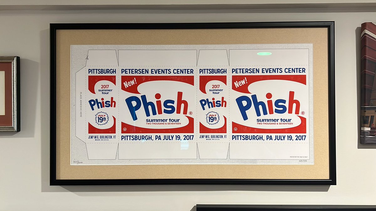 I’m not the biggest <a href="/phish/">Phish</a> fan but loved this <a href="/OrthodoxUnion/">Orthodox Union</a> kosher-certified concert poster. 😂
