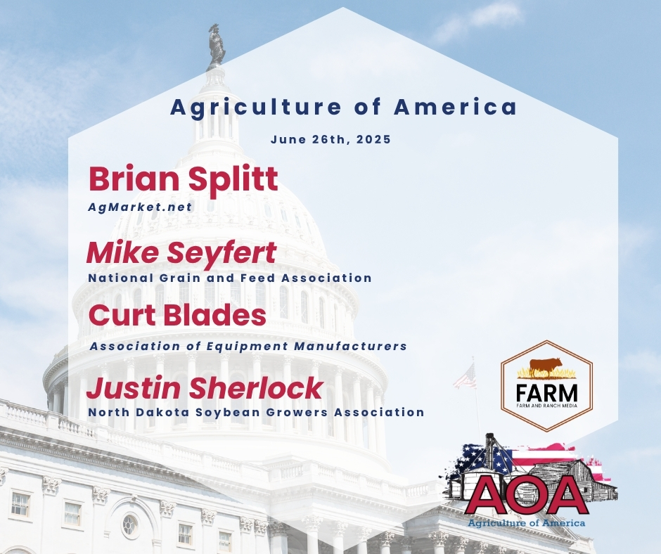 AgricultureOfAmerica (@aoa_talkshow) on Twitter photo Thursday on AOA, we get technical analysis of a tough commodity market with <a href="/BJSplitt/">Brian Ω 🌽🫛🥩🥓📈📉</a> from <a href="/AgMarket_Net/">AgMarket.Net®</a> followed by a conversation with Mike Seyfert from <a href="/NGFA/">NGFA</a>. Then, we talk ag equipment numbers with <a href="/CurtAem/">AEM Curt Blades</a> from <a href="/aemadvisor/">Association of Equipment Manufacturers (AEM)</a> before recapping last week's severe weather event in Thursday on AOA, we get technical analysis of a tough commodity market with <a href="/BJSplitt/">Brian Ω 🌽🫛🥩🥓📈📉</a> from <a href="/AgMarket_Net/">AgMarket.Net®</a> followed by a conversation with Mike Seyfert from <a href="/NGFA/">NGFA</a>. Then, we talk ag equipment numbers with <a href="/CurtAem/">AEM Curt Blades</a> from <a href="/aemadvisor/">Association of Equipment Manufacturers (AEM)</a> before recapping last week's severe weather event in