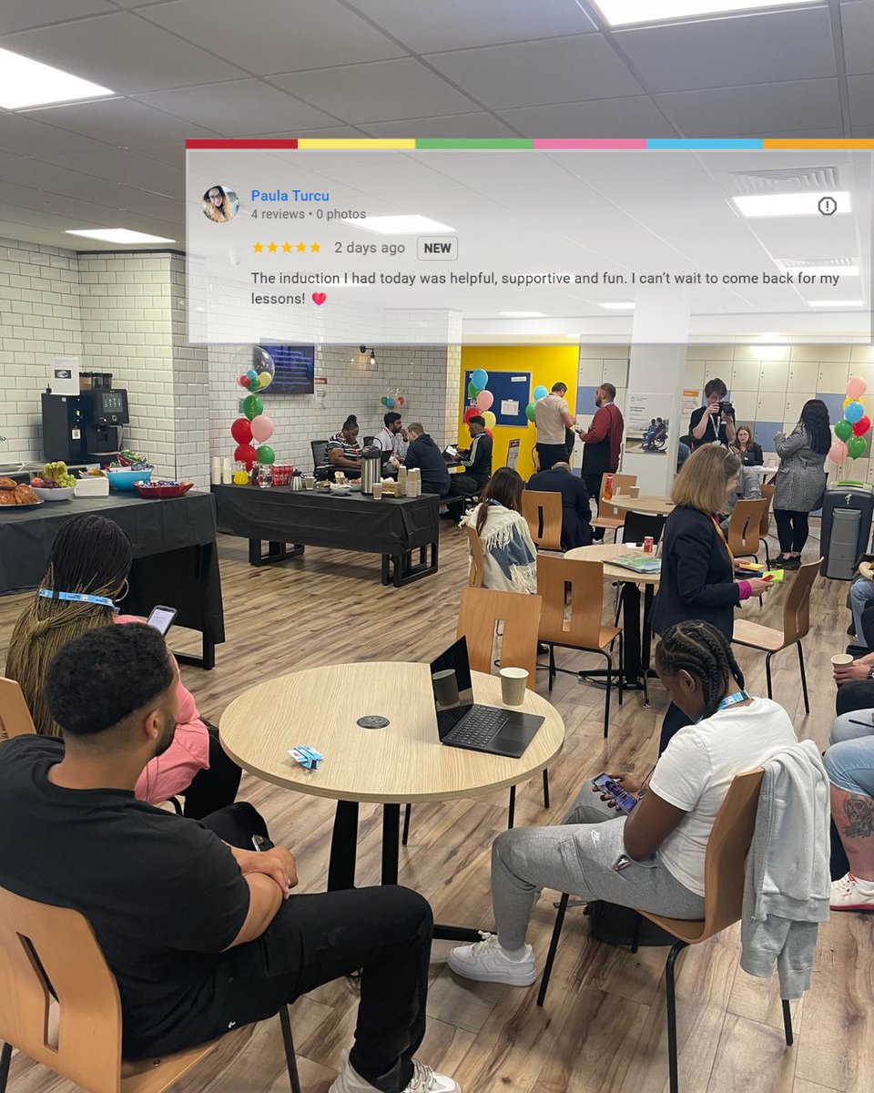 Our students gave it 5 stars! ⭐️
What an incredible start for our new CertHE Business Management students at TLG Nottingham and Birmingham! ✨

#thelanguagegalleryUK #Nottingham #Birmingham #CertHE #InductionWeek #TLGInduction #StudentLife #WelcomeToTLG