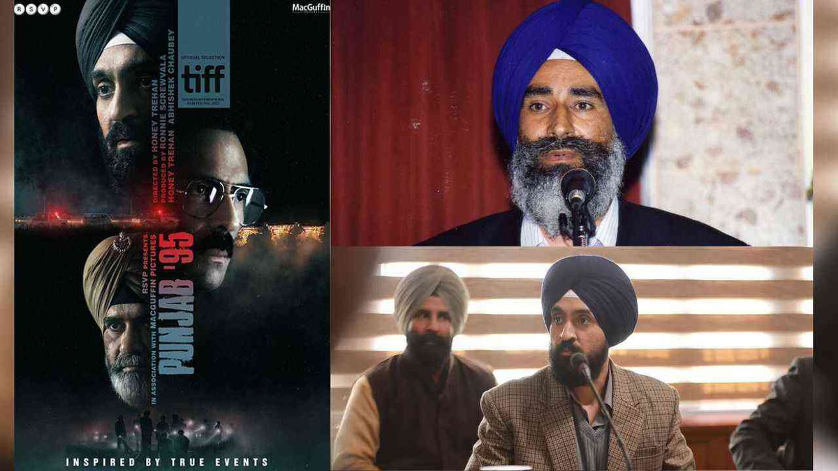 _Gill09's tweet photo. Some punjabi actors and singers have many suggestions about ' Sardar ji 3' for diljeet dosanjh , but why are they hesitating to talk about 'Punjab 95'. 
If you say 'nation first,' then why can't you say ' Punjab first' . this movie is about Punjab and only Punjab. https://t.co/Ajyh3UBZHI