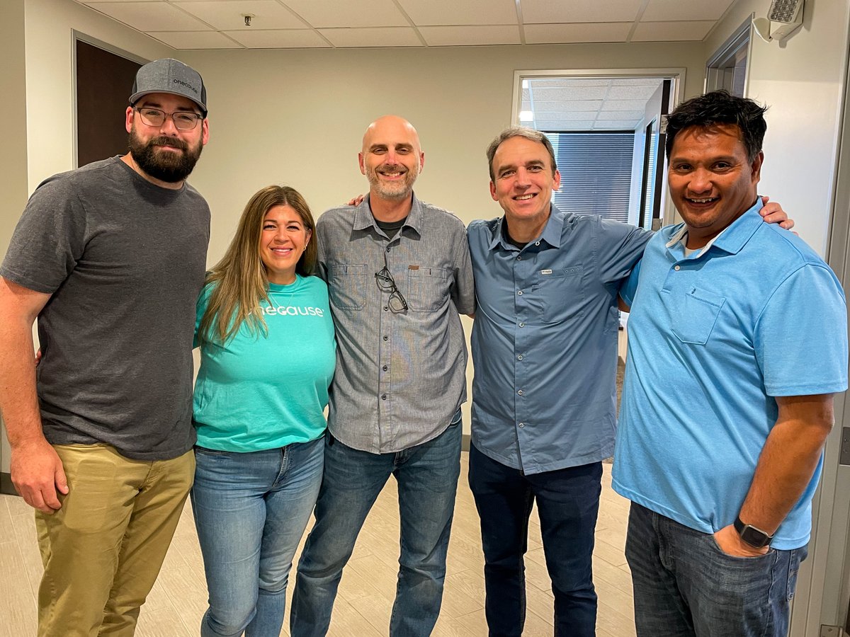 OneCause's tweet image. What's keeping you #motivated this week?

For us, it's the moments we share as a team, smiling and bringing #passion to supporting fearless fundraisers to help build better tomorrows. 💙
#OneTeamOneCause