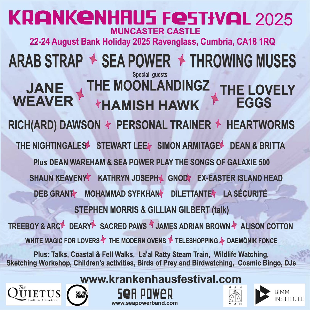 Krankenhaus Festival - a magical micro-festival (@krankenhausfest) on Twitter photo Hypnotic, otherworldly, and fiercely original, we are thrilled to have Jane Weaver join us this year✨.
2024s ‘Love In Constant Spectacle’ is a luminous addition to Jane’s already visionary catalogue.
<a href="/JanelWeaver/">Jane Weaver</a>
#KrankenhausFestival #JaneWeaver #PsychPop Hypnotic, otherworldly, and fiercely original, we are thrilled to have Jane Weaver join us this year✨.
2024s ‘Love In Constant Spectacle’ is a luminous addition to Jane’s already visionary catalogue.
<a href="/JanelWeaver/">Jane Weaver</a>
#KrankenhausFestival #JaneWeaver #PsychPop