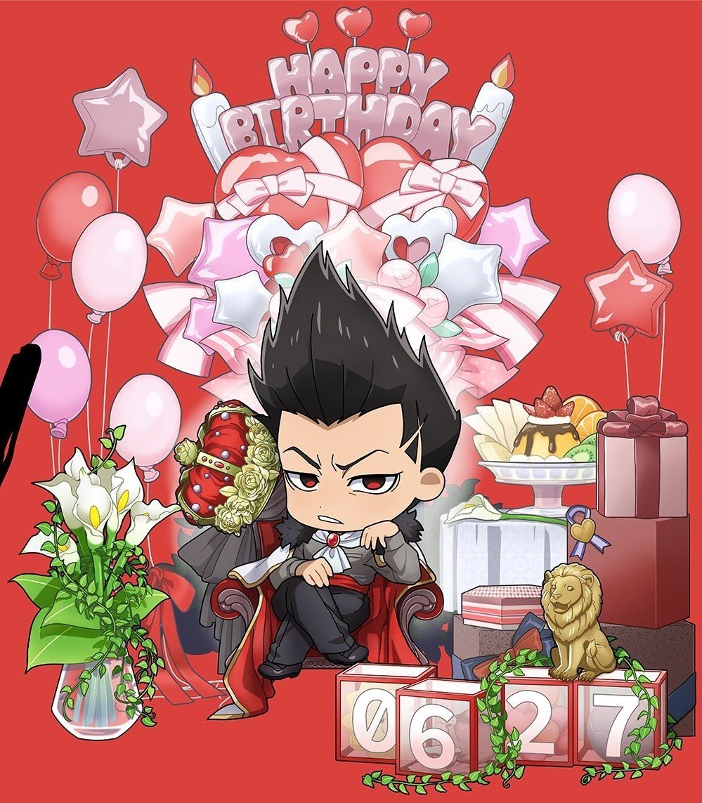 TiramisuKei's tweet photo. HAPPY BIRTHDAY KING BAROU 👑 https://t.co/fOGLtDiDzM