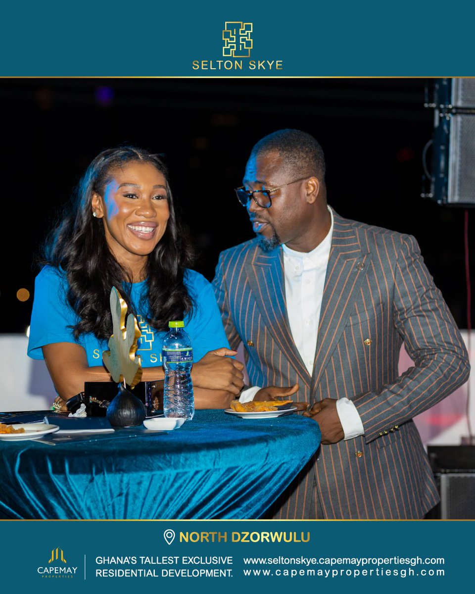 CapemayP's tweet photo. Ghana's Tallest Exclusive Residential Development
A heartfelt thank you to our amazing Team, agents, and brokers who made the Selton Skye Agents’ Event truly unforgettable.
#Iconicproperties #Exclusiveproperties #Skyviews #luxury #Accraliving #Highendrealestate https://t.co/lDXXG4kSx4