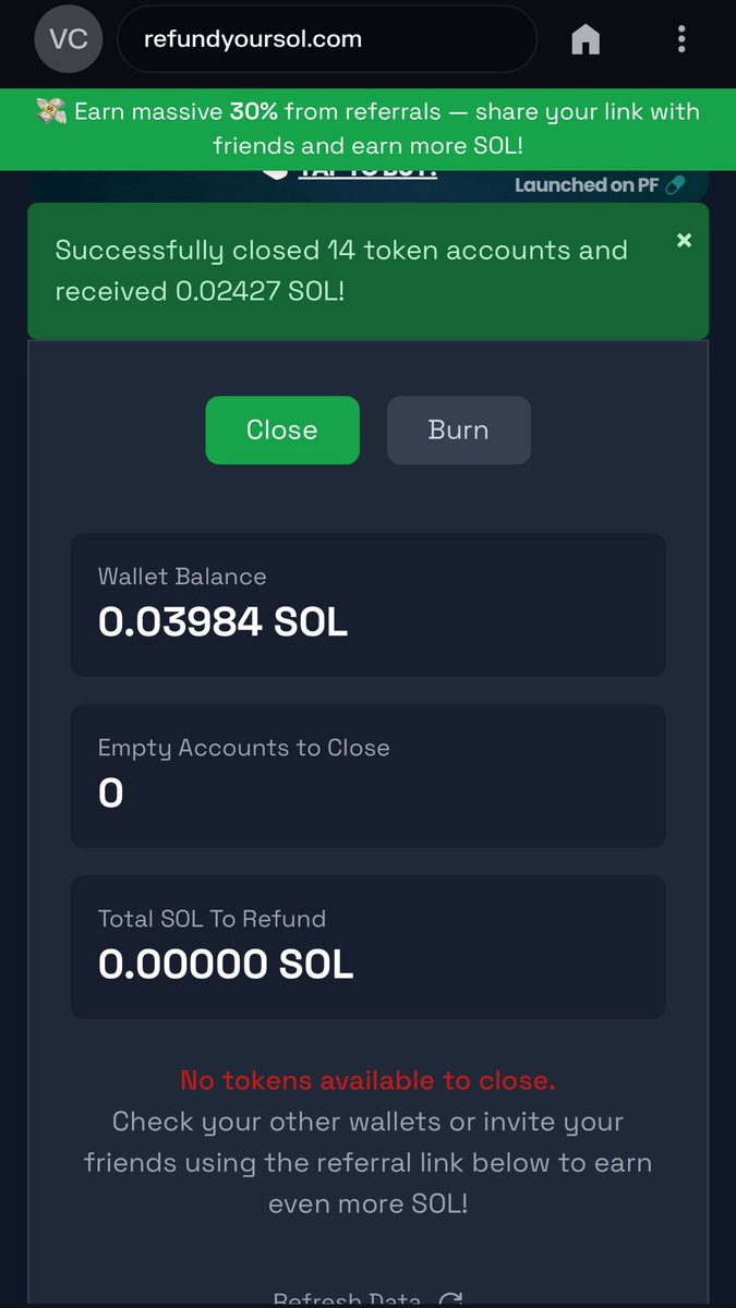 MuskMarsfriend's tweet photo. @RefundYourSOL @dexscreener Refund my sol 😍😍😍

AeDKJnZ6zmLnCJeBbhvzKA1YEPtfJT4CaSzxD1wYzGVa https://t.co/YnGHyzkQZz