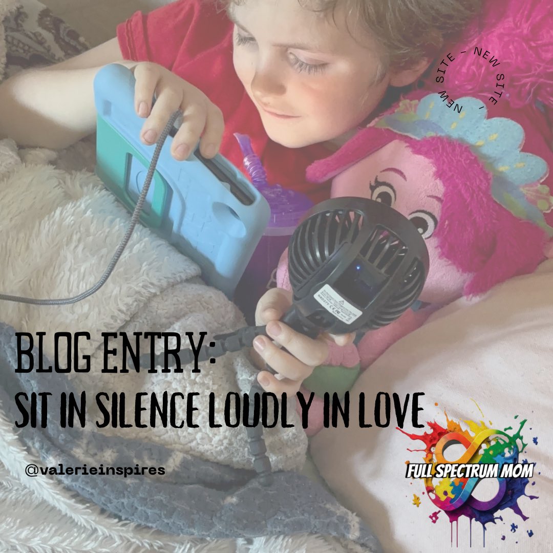 FullSpectrumMom's tweet image. Blog Entry:
Sit In Silence Loudly In Love
"... I’m haunted by memories of your laughter, your curiosity, and your once-vibrant presence..."
Read the rest in bio!
#profoundautism #autism #neurodiversity #ROCCOSJOURNEY  #hope #inclusion #acceptance