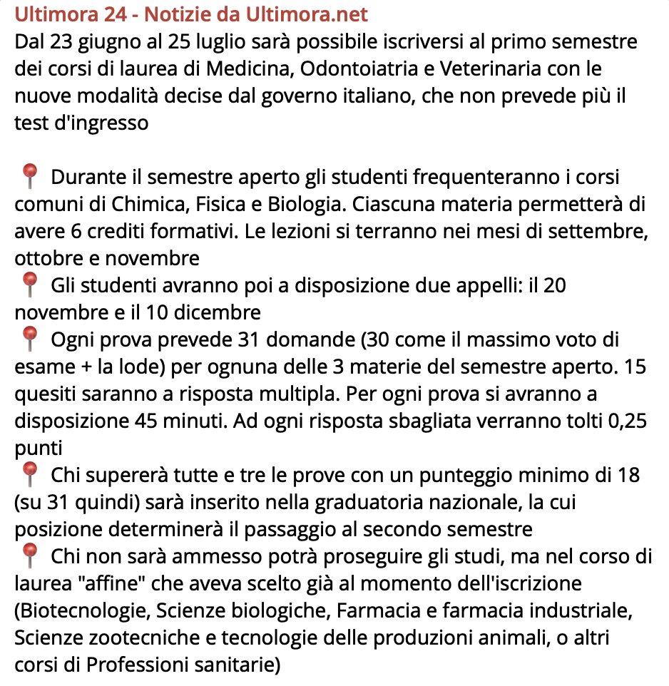 Mi chiedo come si farà a evitare un'iscrizione in massa in Università meno "sfidanti" per entrare più facilmente nella graduatoria nazionale, e per poi chiedere il trasferimento nell'Ateneo effettivamente desiderato.
