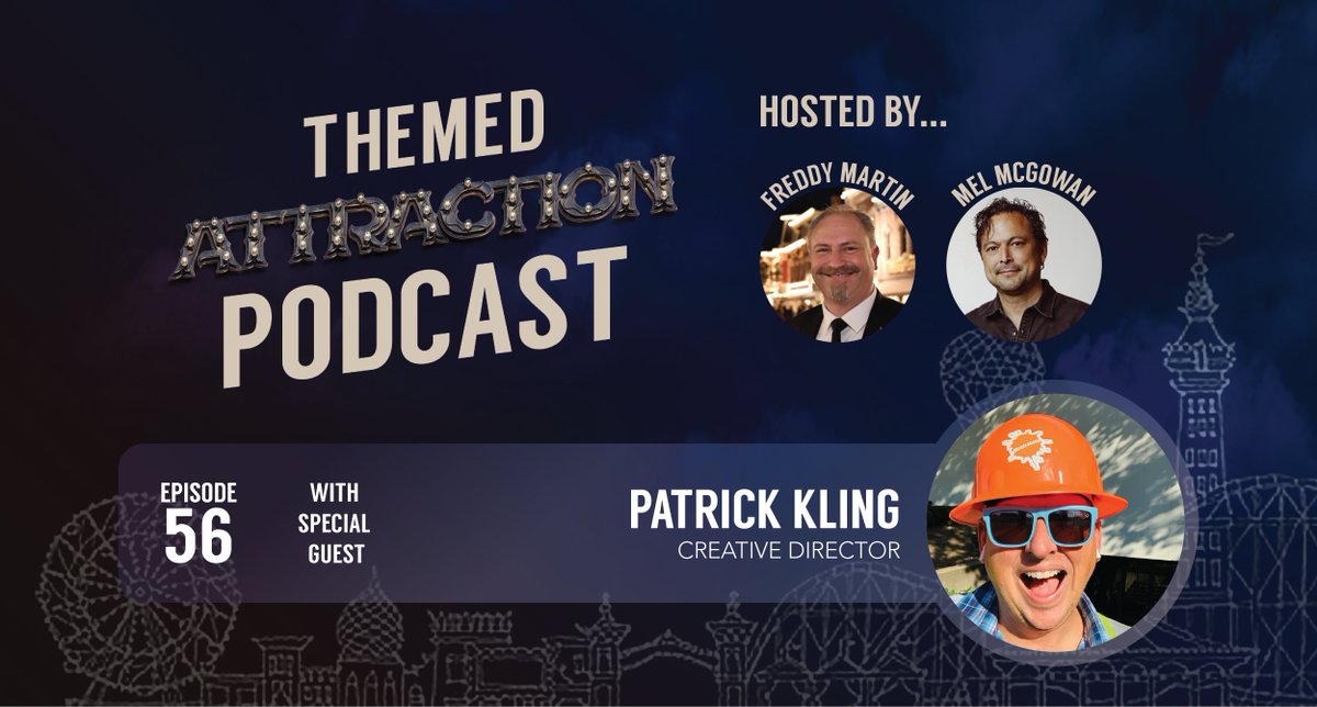 New Themed Attraction Podcast: Patrick Kling, an experienced creative powerhouse in themed entertainment! 🎢

Hear how his creative journey brought him to co-founding a themed entertainment advocacy.

🎙️hubs.la/Q03tSdPX0

#ThemedAttractionPodcast #BreakingBarriers