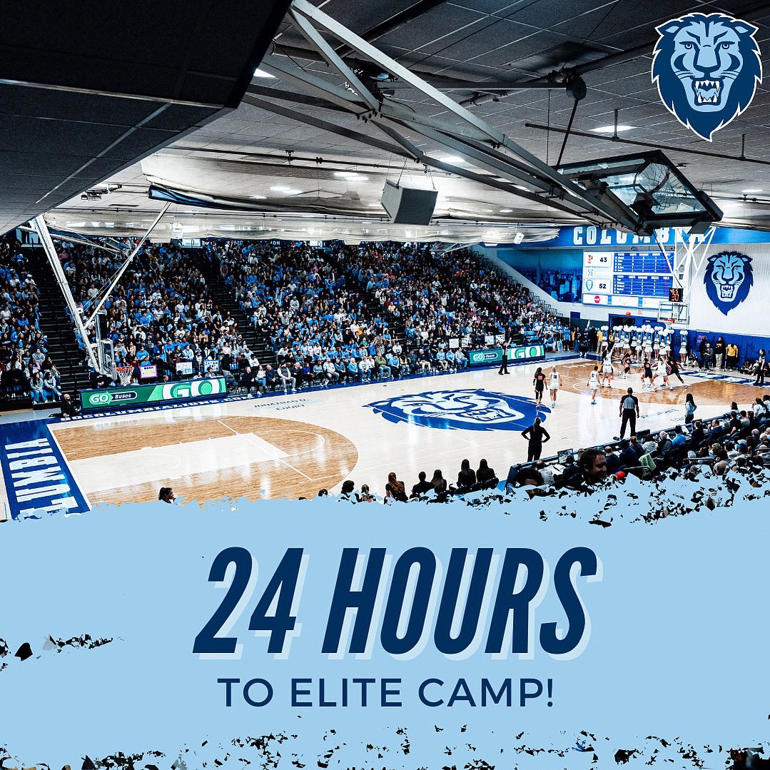 CULionsWBB's tweet photo. Elite Camp ✌️ starts tomorrow! Bring your #EDGE to NYC and let’s get after it 🔥🦁🗽
#LightBlueCrew // #EmpireStateOfMind https://t.co/IVe20Ff2tJ