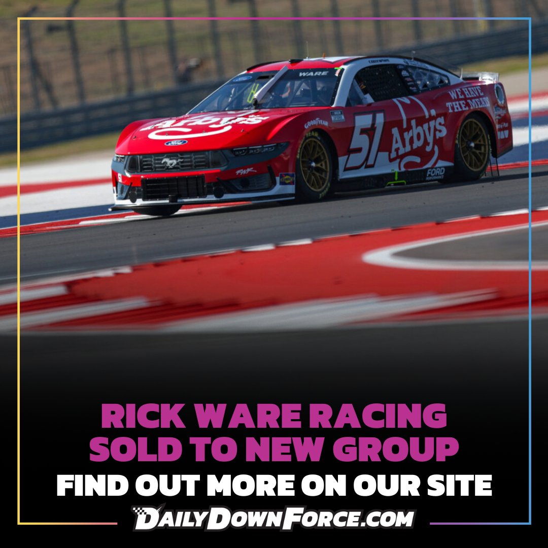 Longtime NASCAR team Rick Ware Racing has been sold to a new ownership group. Rick Ware will remain involved, but the team’s operations and direction are set to shift. Full details on The Daily Downforce

dailydownforce.com/rick-ware-raci…