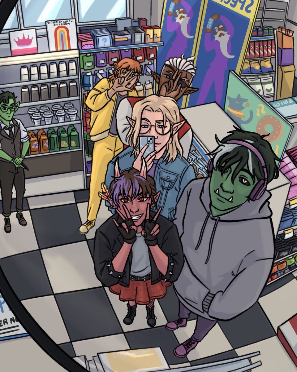 just some low quality children at the store
#dimension20 #fantasyhigh