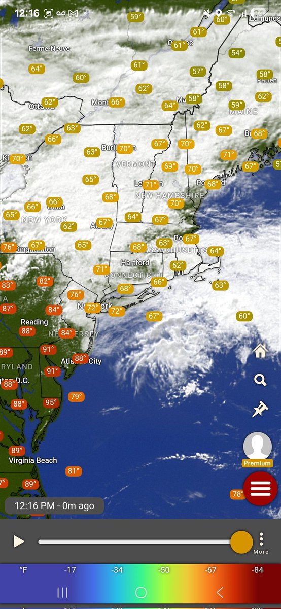 Pretty easy to see the backdoor cold front here