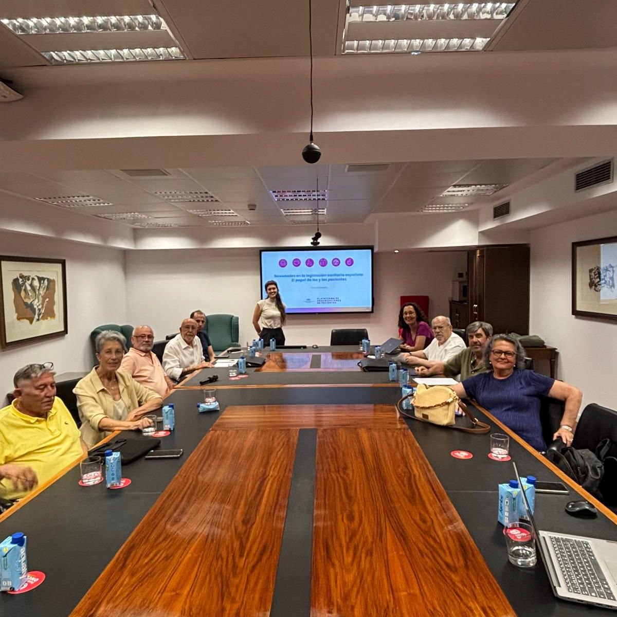 FEASAN_'s tweet photo. Hoy, 26 de junio, las asociaciones miembro de FEASAN🩸 se han reunido en Madrid para celebrar su Asamblea General Ordinaria.

Por la tarde, Paula Echeverría ha realizado una conferencia sobre "La participación de los pacientes en el SNS. Un nuevo contexto, una nueva necesidad". https://t.co/qcJMckOkAE