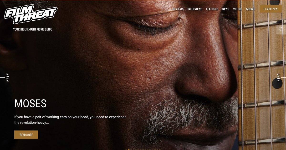 “…before he went homeless, Carbins was one of the top guitar players in the Bay Area…” Michael Talbot-Haynes sees how Moses hits all the right notes.
filmthreat.com/reviews/moses/ #SupportIndieFilm #Moses #Documentary
