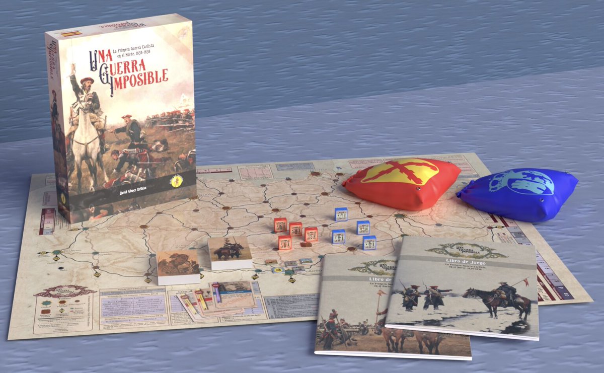 JavideNuln (@javi_de_nuln) on Twitter photo Hoy nos hemos levantado con una gran Noticia. Ya podemos reservar el #Wargame
UNA GUERRA IMPOSIBLE
bellica3g.com/es/producto/un…
Enhorabuena David GómezRelloso <a href="/Gentilhombre3/">Gentilhombre</a>, a Paco Ronco y a la Editorial Bellica 3rd Generation.
#Carlistas
#Historia
#España Hoy nos hemos levantado con una gran Noticia. Ya podemos reservar el #Wargame
UNA GUERRA IMPOSIBLE
bellica3g.com/es/producto/un…
Enhorabuena David GómezRelloso <a href="/Gentilhombre3/">Gentilhombre</a>, a Paco Ronco y a la Editorial Bellica 3rd Generation.
#Carlistas
#Historia
#España